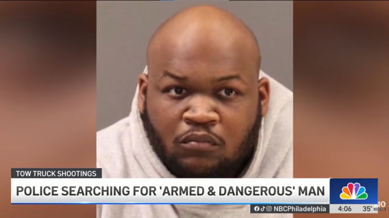 Suspect in Tow truck killings in Philadelphia between December 2025 and January 2026.