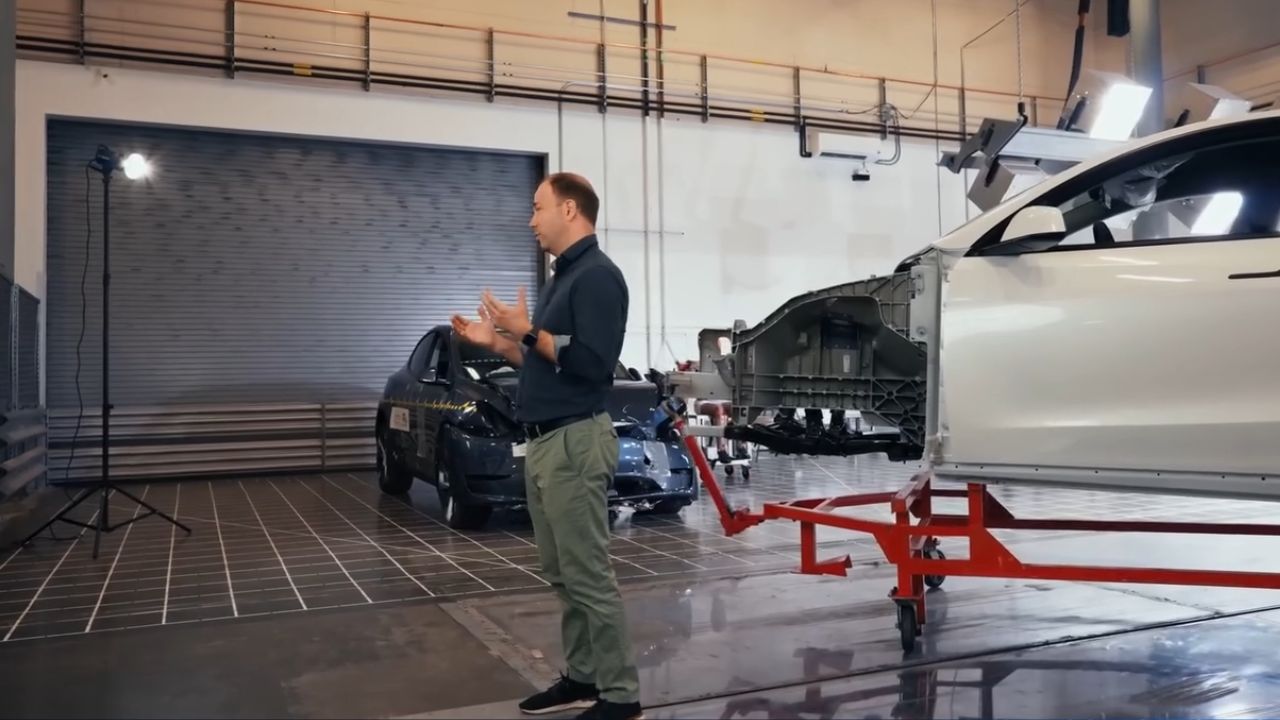 Lars Moravy, Tesla VP of Vehicle Engineering.