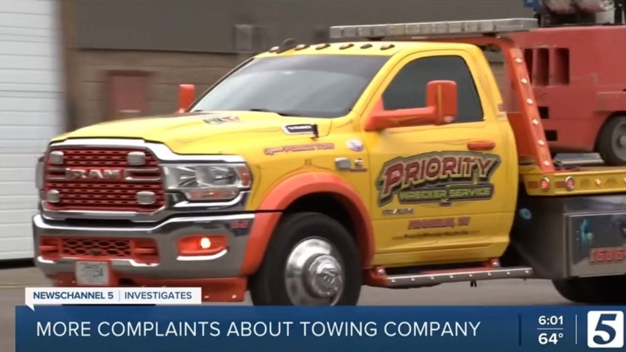 Tow company accused of bait and switch tactics.
