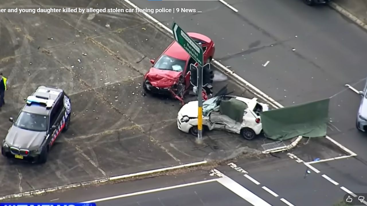 Accident in Australia.