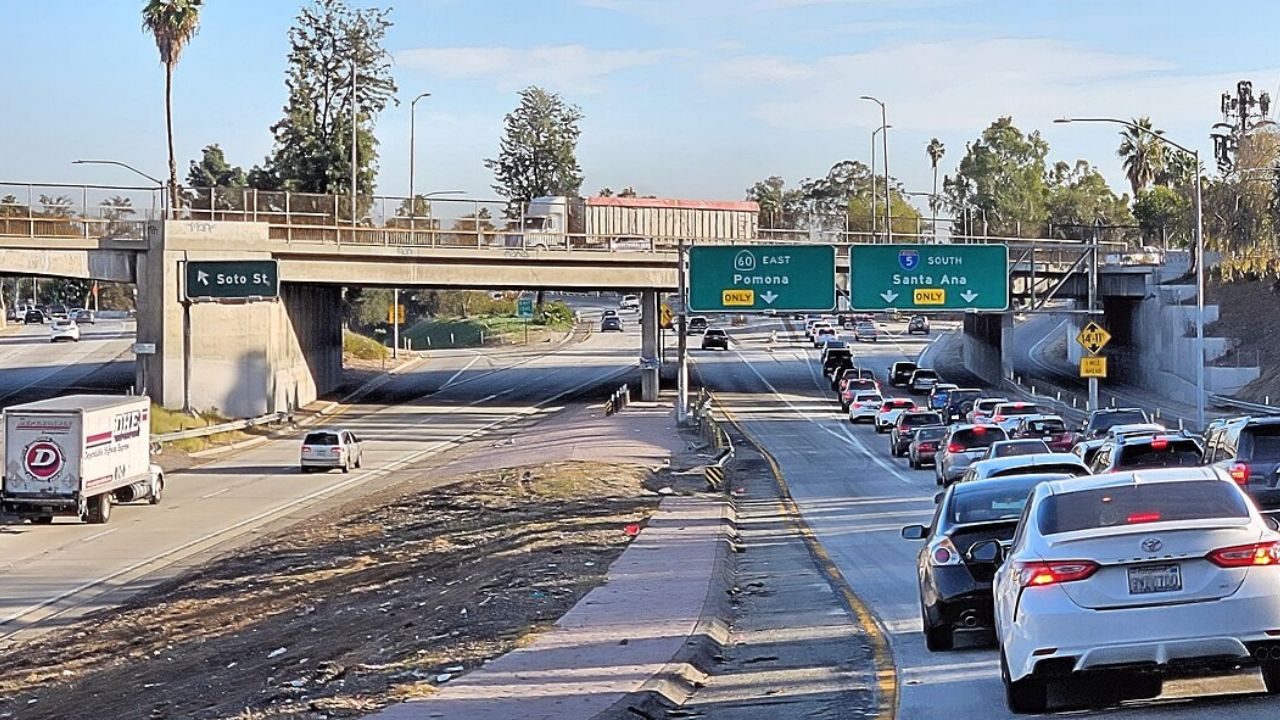 East Los Angeles Interchange 10-5-60 split.
