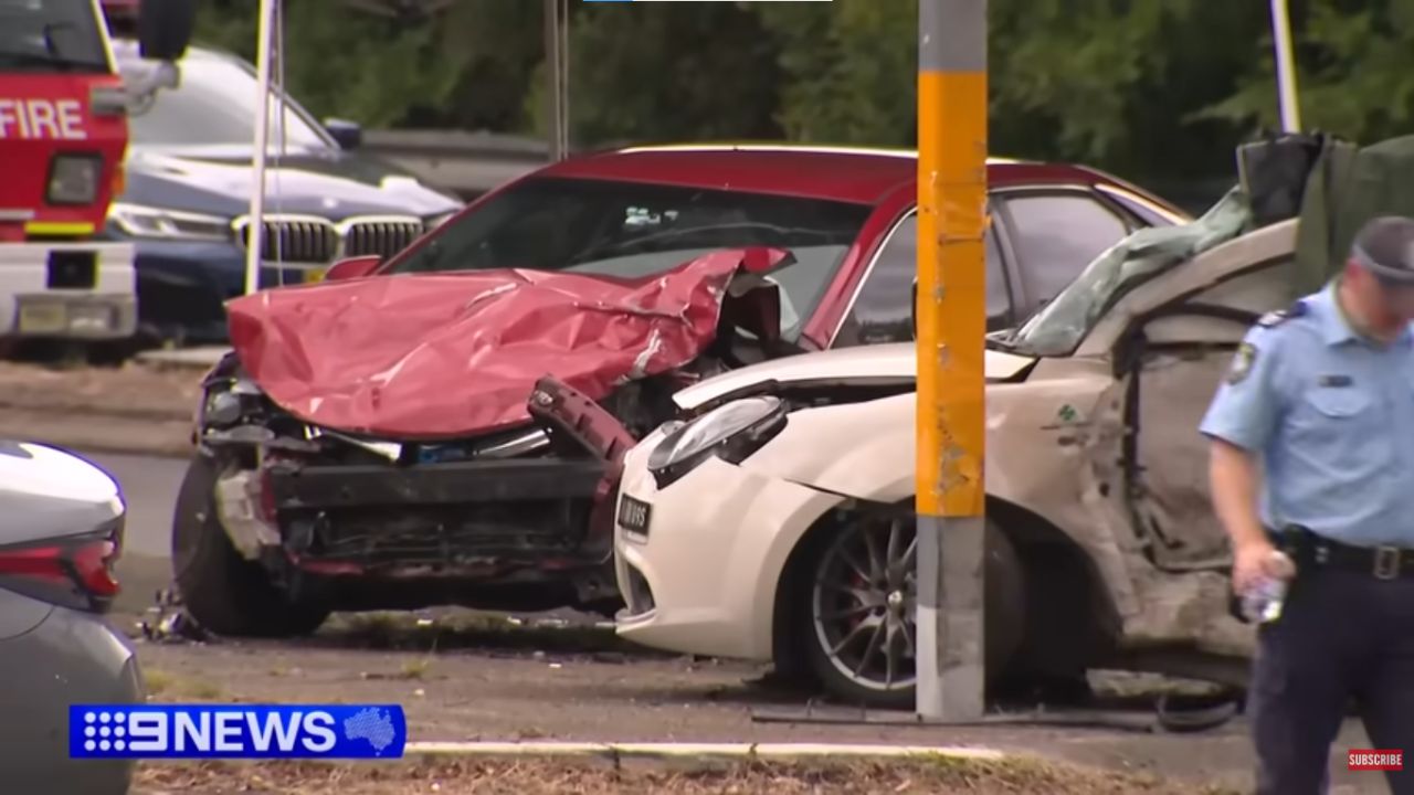 Accident in Australia.