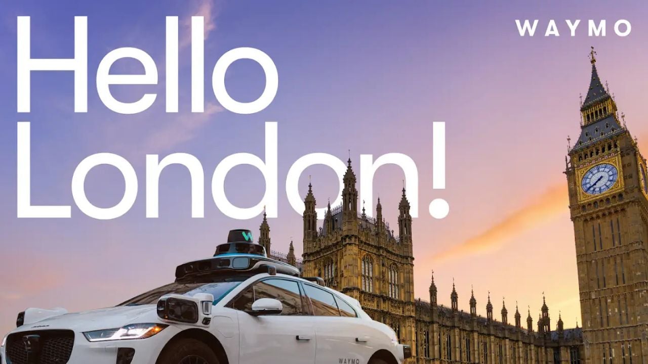 Waymo goes to London.