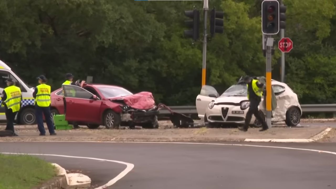 Accident in Australia.