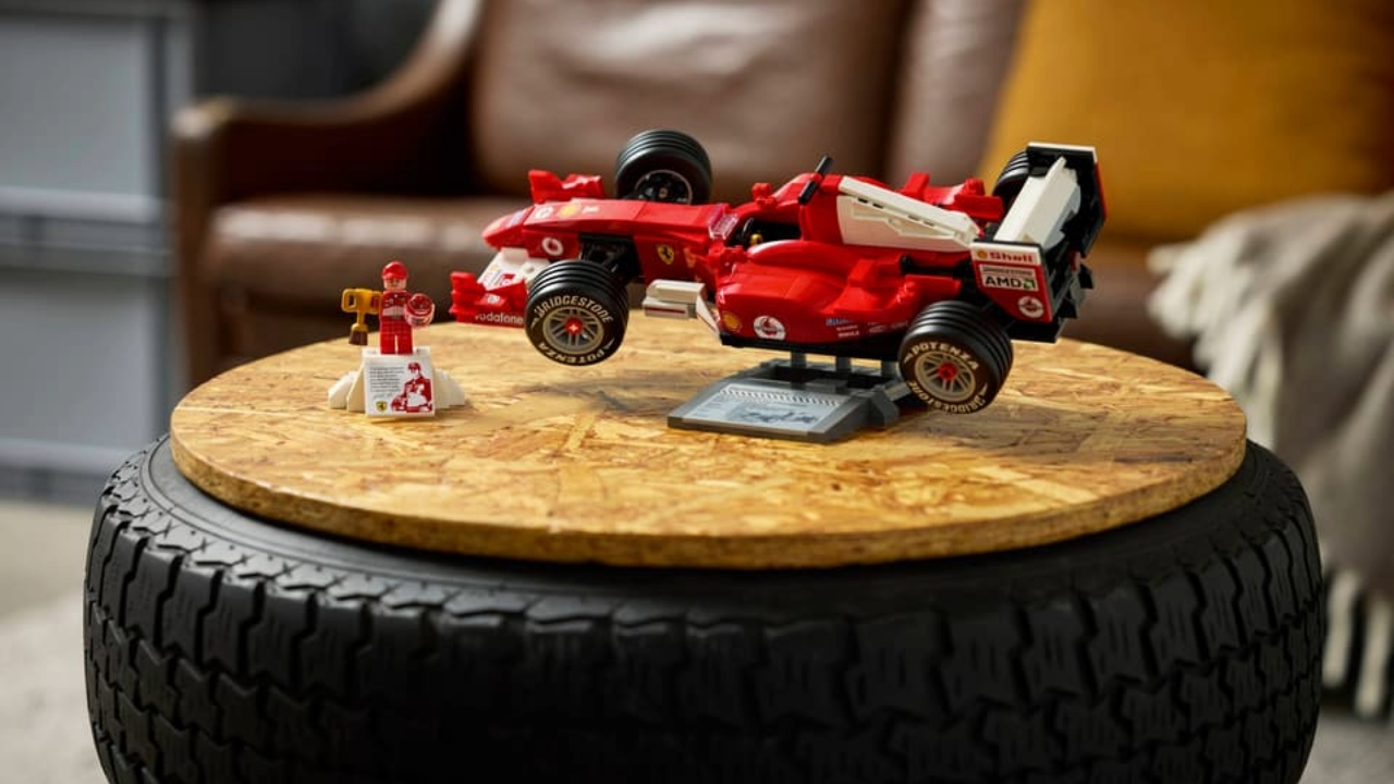 Michael Schumacher LEGO F2004 on Display