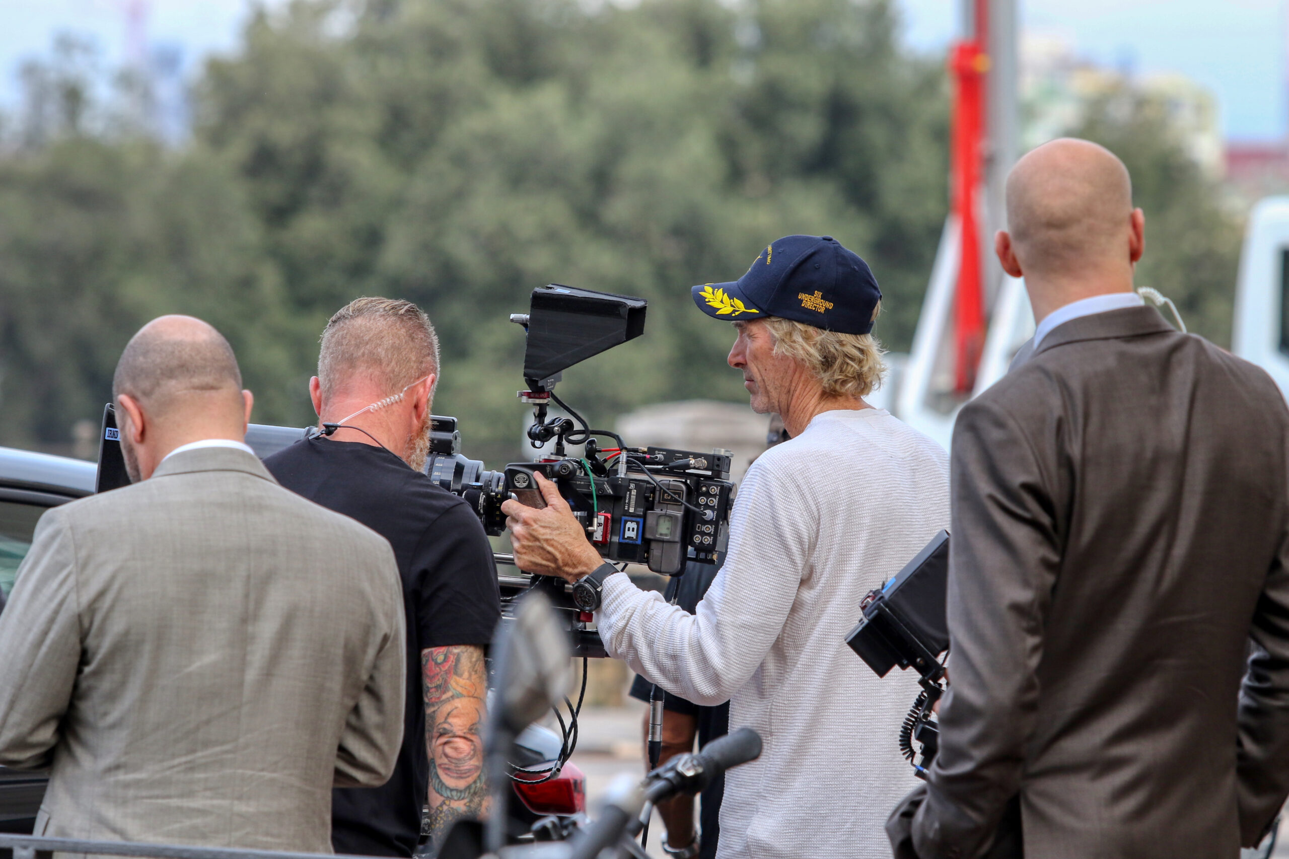 michael bay filming