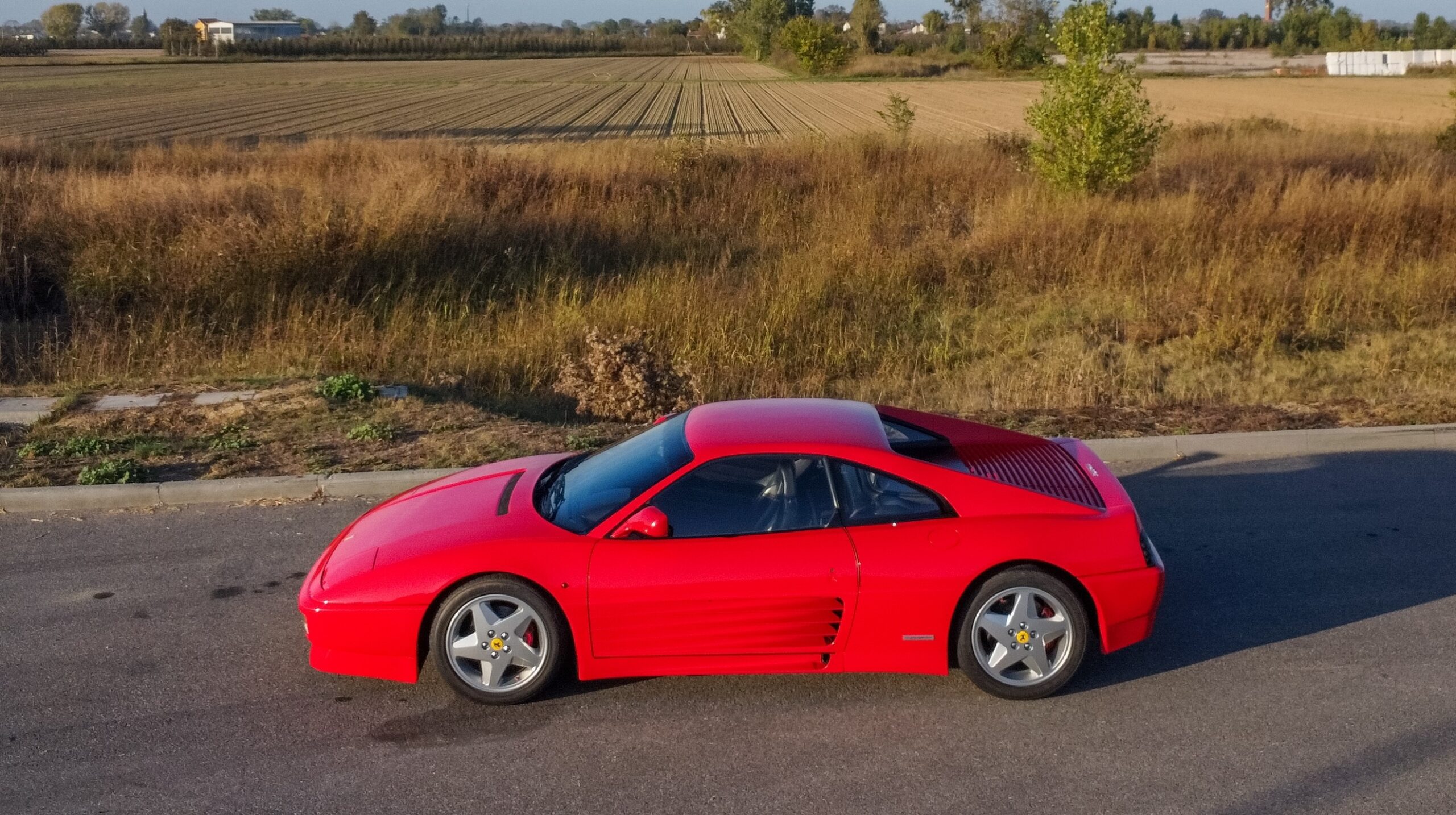 Ferrari 348 in the street