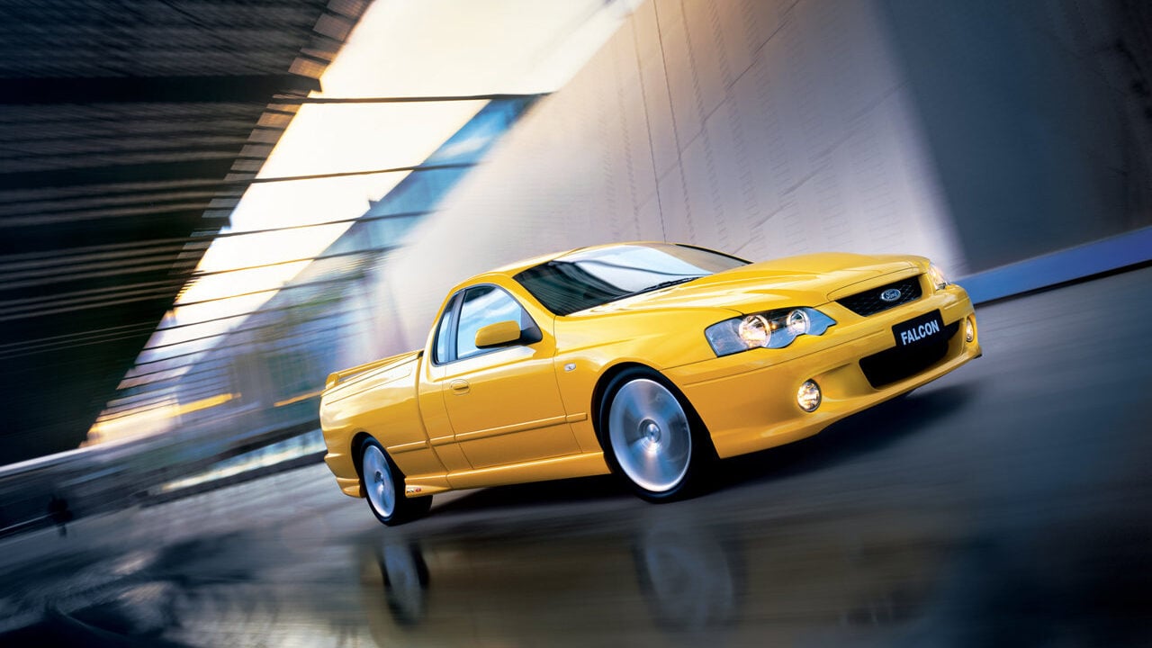 2004 Ford BA MkII Falcon Ute.