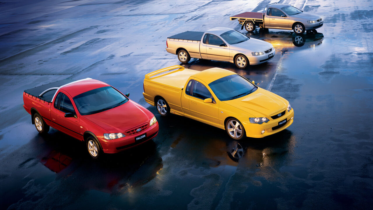 2004 Ford BA MkII Falcon Ute.