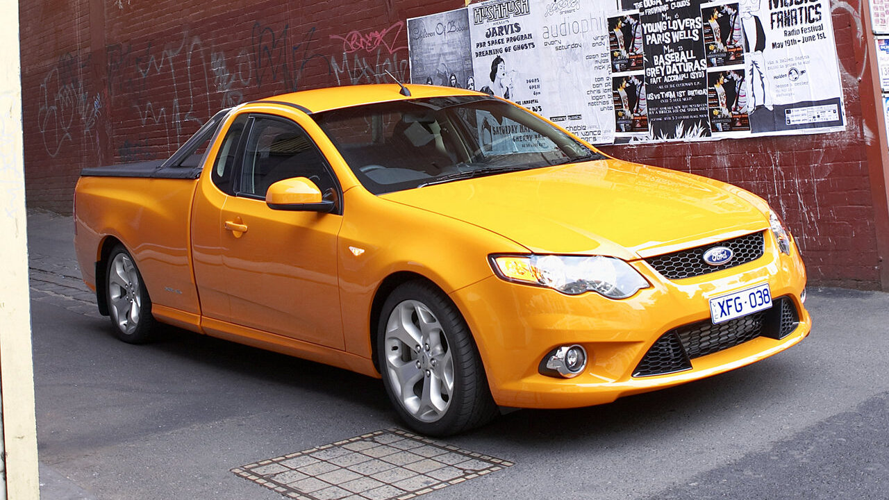 2008 Ford FG Falcon Ute XR6 Turbo.