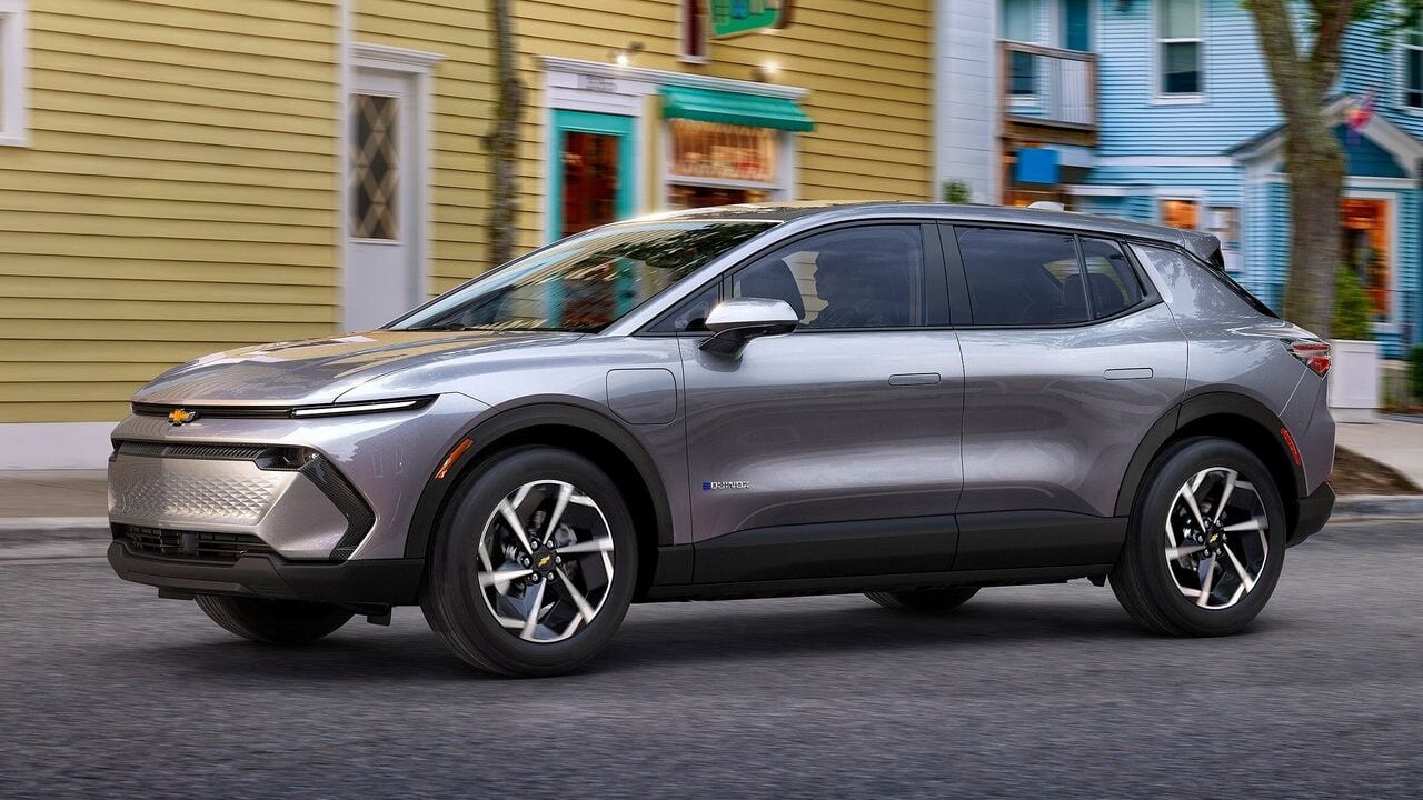 2024 Chevrolet Equinox EV left side.