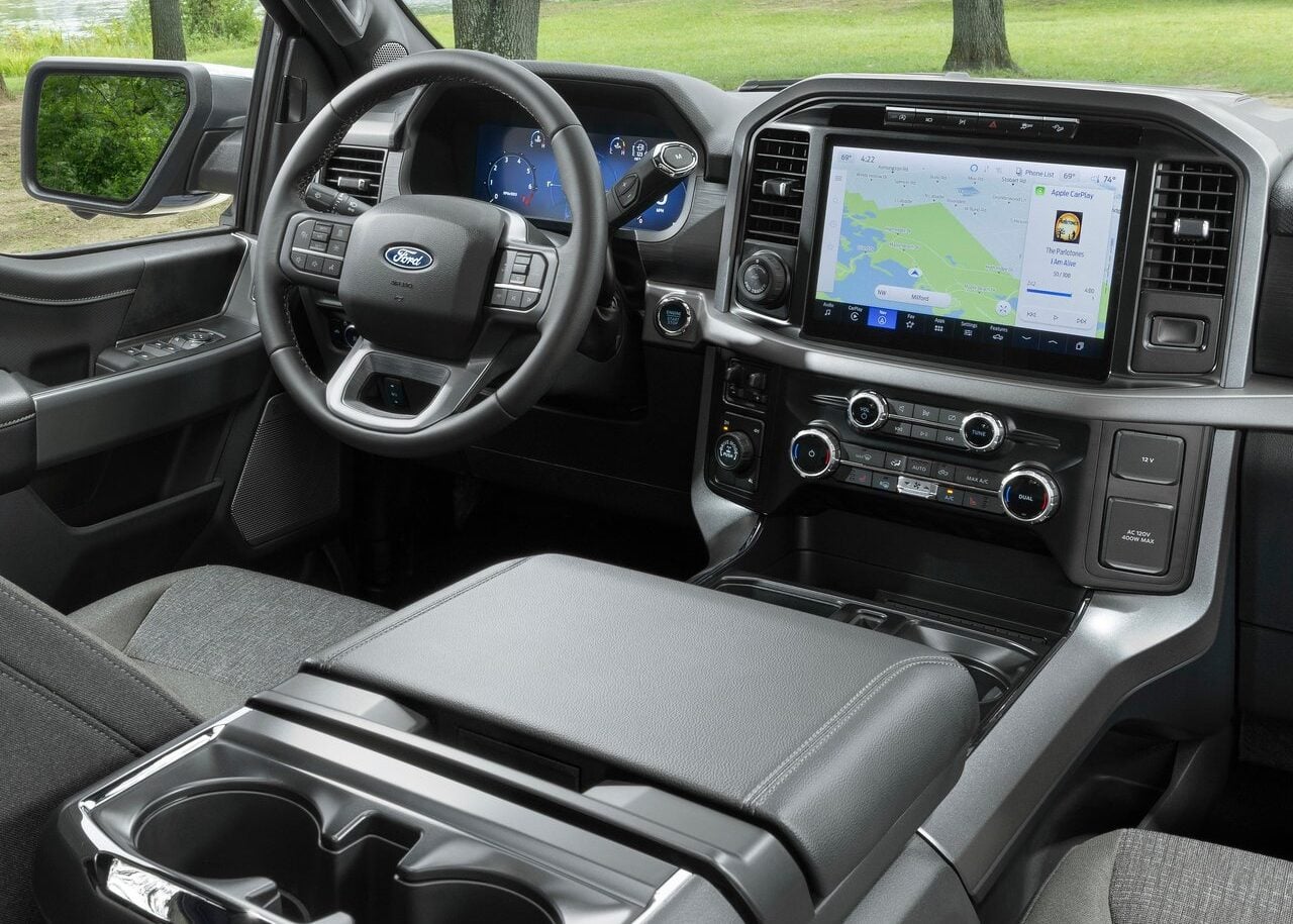 2024 Ford F-150 dash.