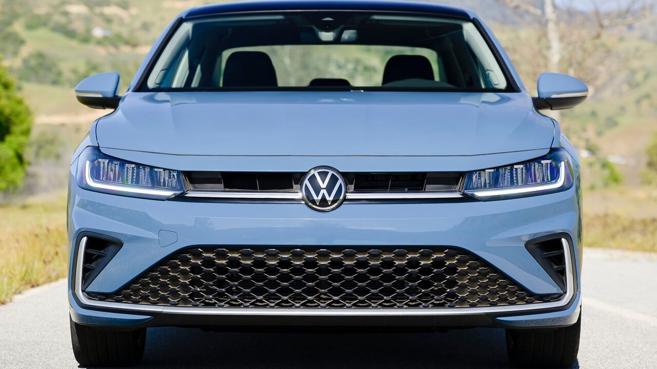 2025 Volkswagen Jetta front fascia.