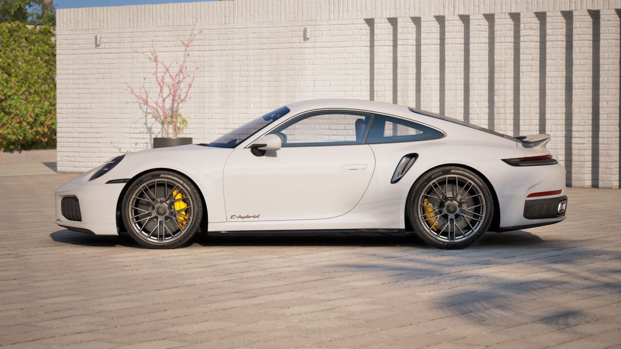 2026 Porsche Turbo S - Side view