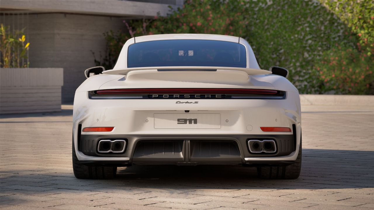 2026 Porsche Turbo S - Rear view