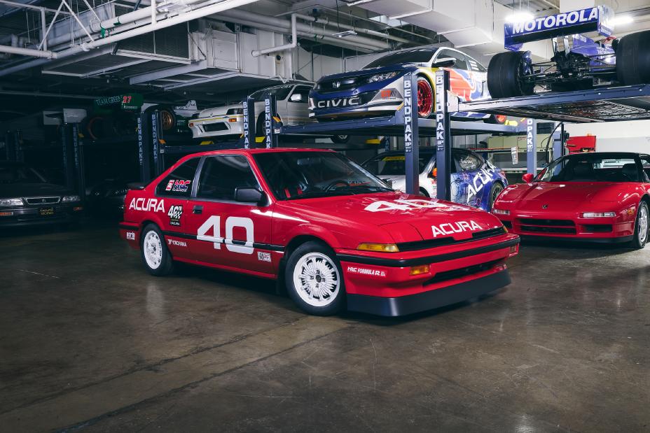 Acura Comptech Integra No. 48 race car.