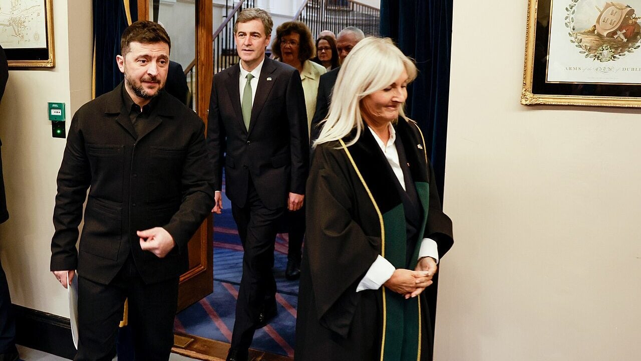 President of Ukraine H.E. Volodymyr Oleksandrovych Zelenskyy.