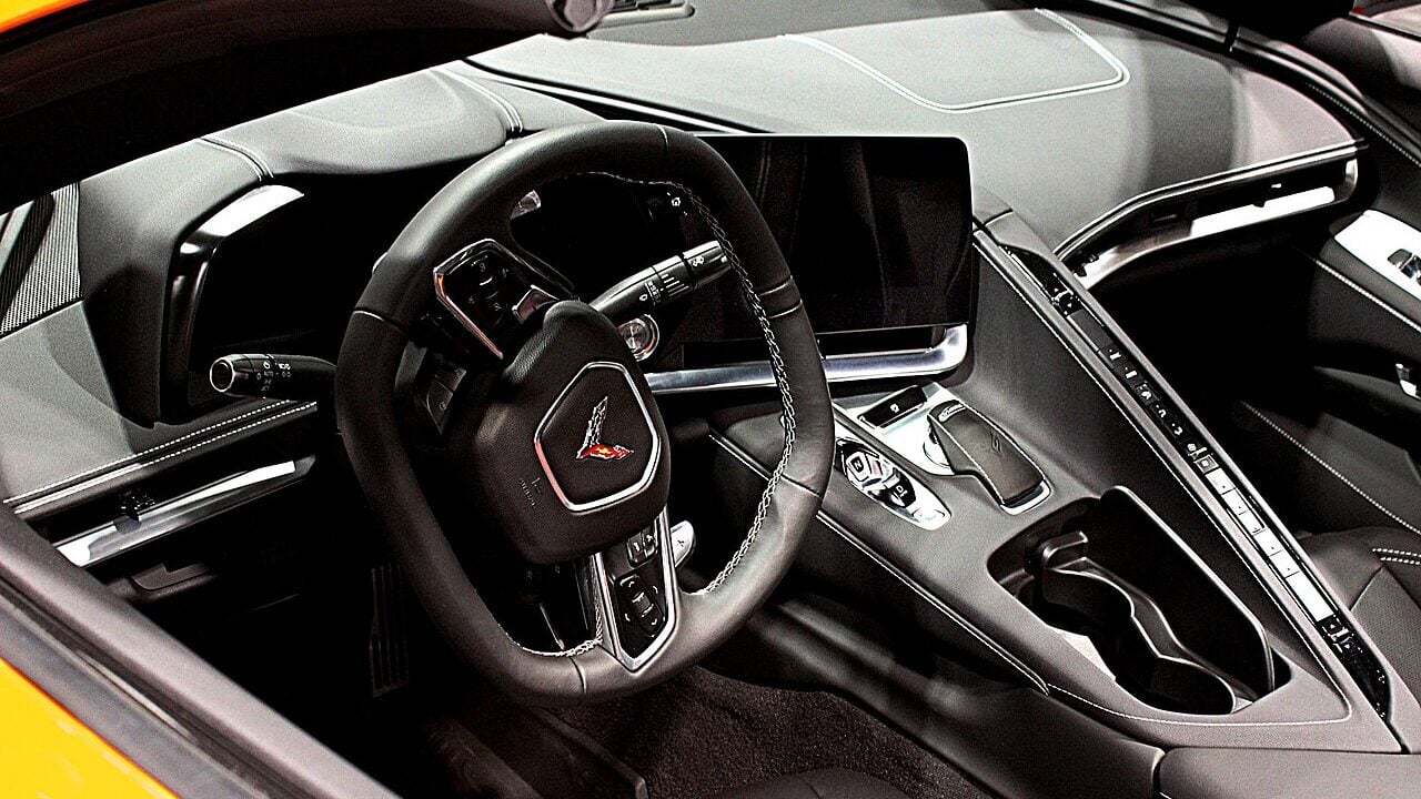 Chevrolet Corvette C8 convertible.