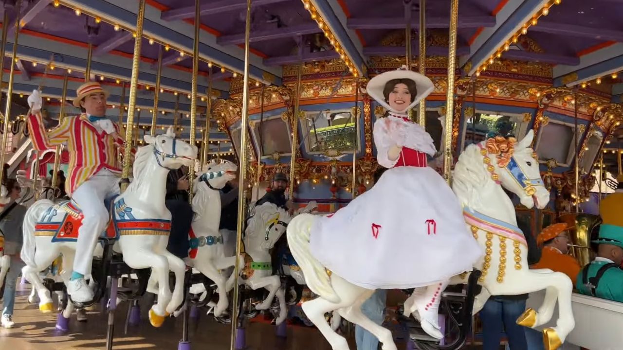 Disneyland Carousel Mary Poppins