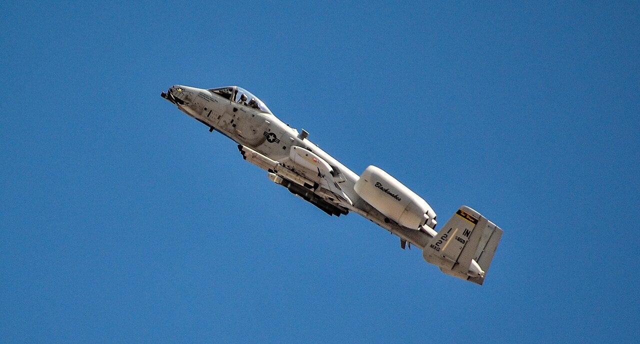 Fairchild Republic A-10 Thunderbolt II.