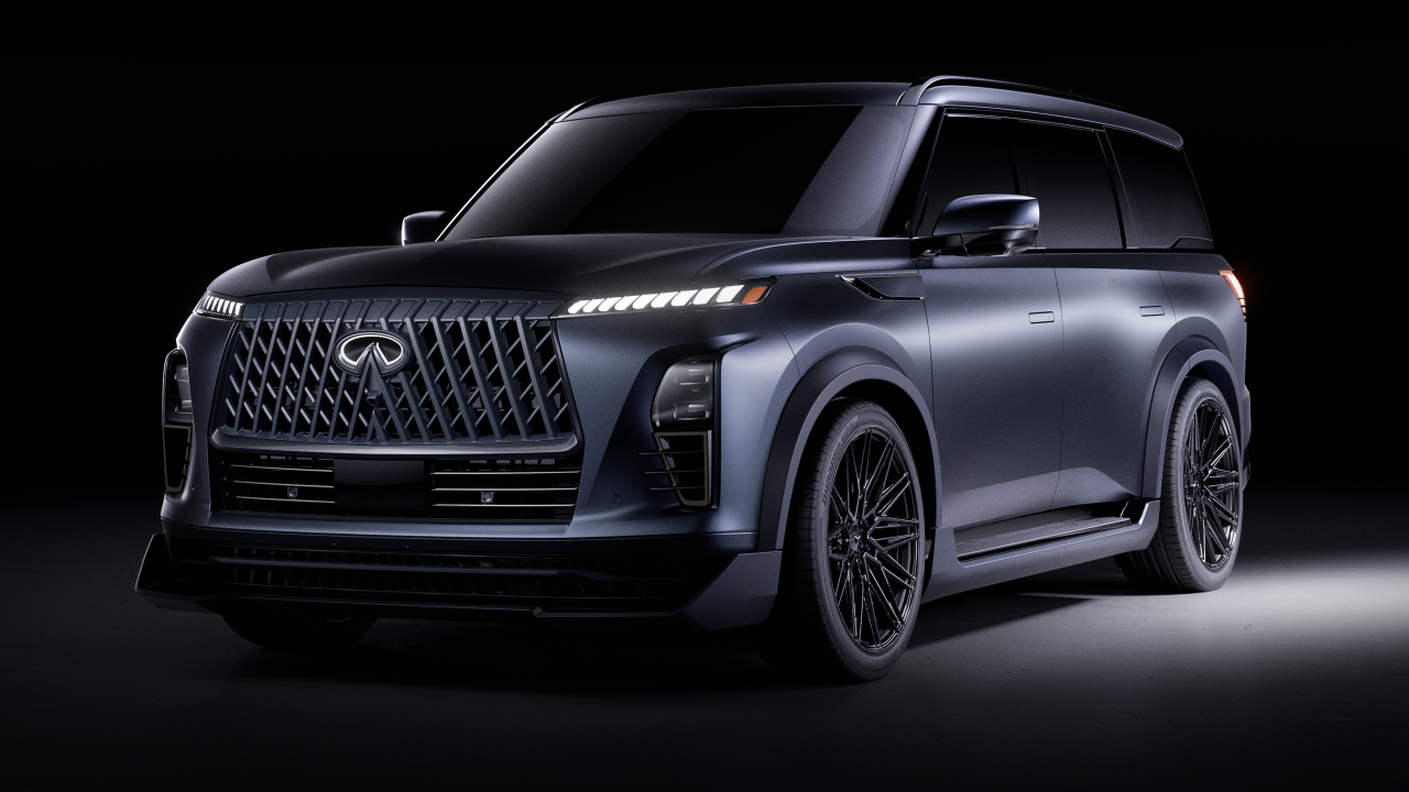INFINITI-QX80-Track-Spec - Front Side View
