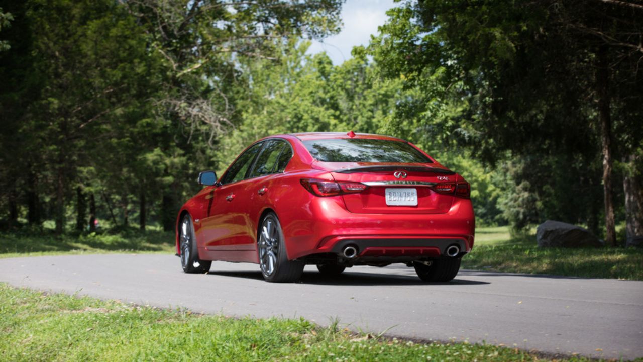 Infiniti Q50 Red Sport 400
