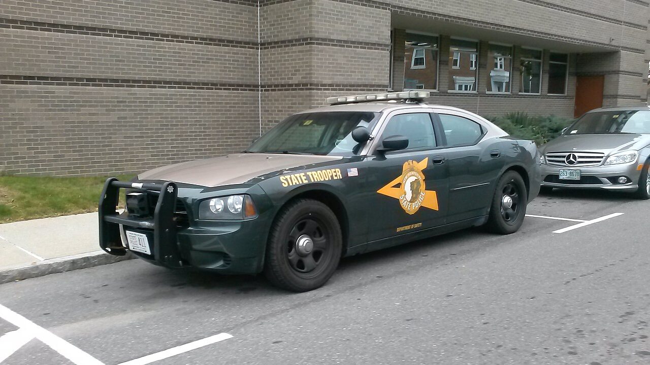 New Hampshire State Police Dodge Charger.