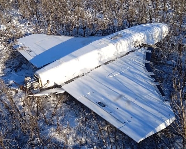 Russian drone Gerbera, downed in Ukraine.
