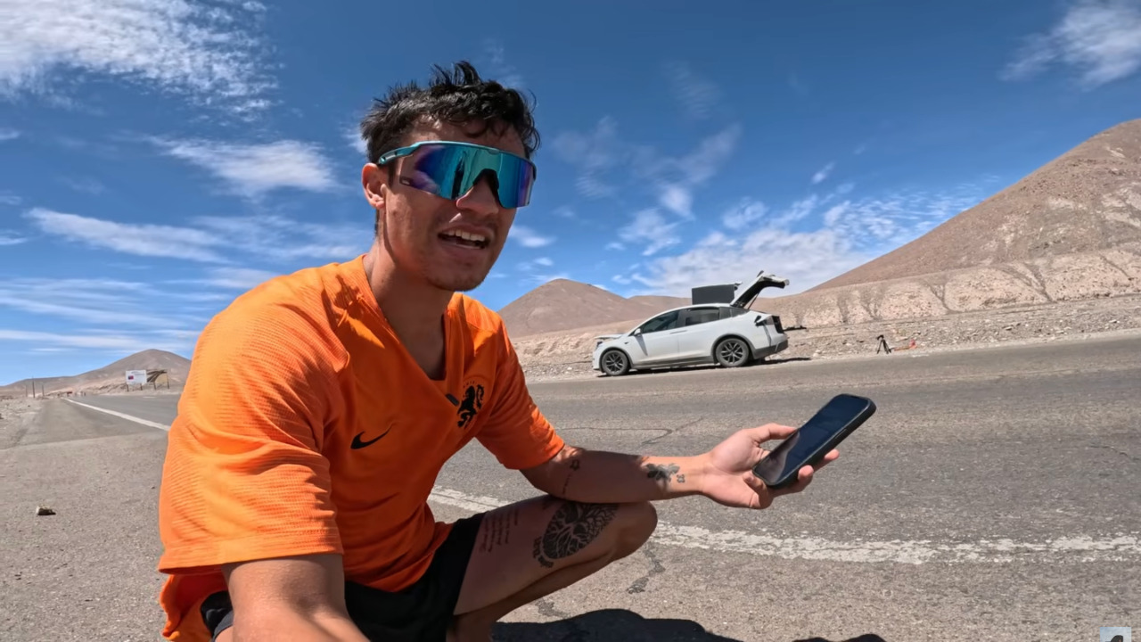 Tesla Model X Stranded