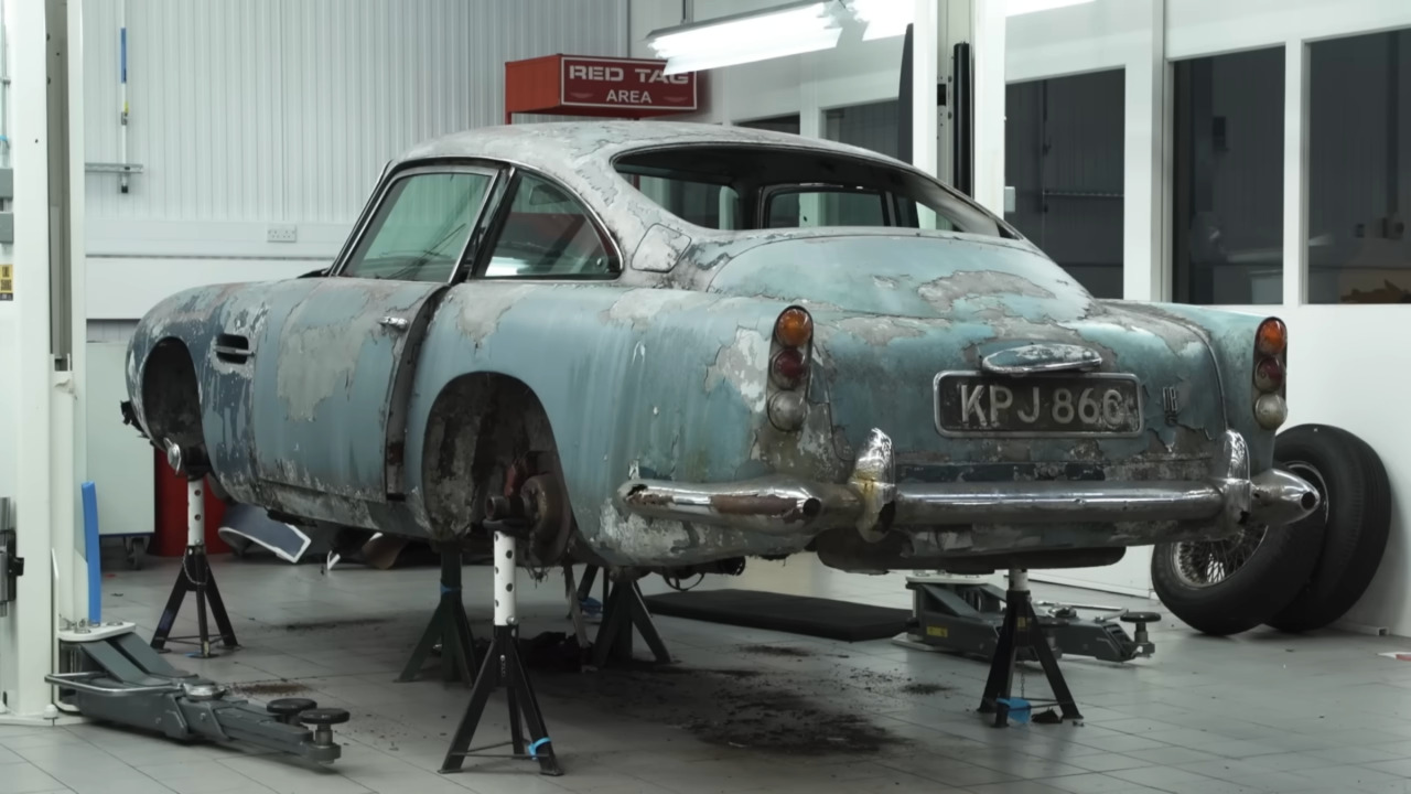 Aston Martin DB5 Vantage Restoration