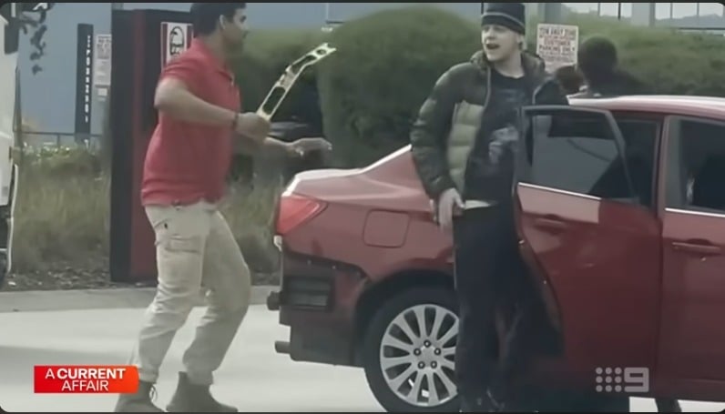 A Quick Coffee Stop Turned Into a Street Fight… and a Viral Moment.