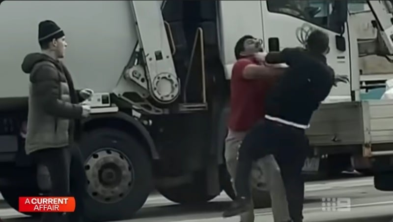 A Quick Coffee Stop Turned Into a Street Fight… and a Viral Moment.