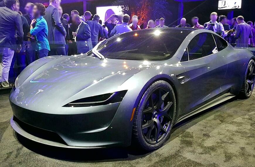 Tesla roadster 2020 prototype.