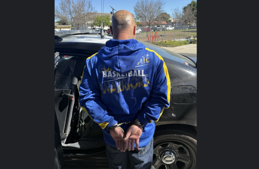 California Man Arrested After Driving Stolen Car to Court for Pending Auto Theft Case