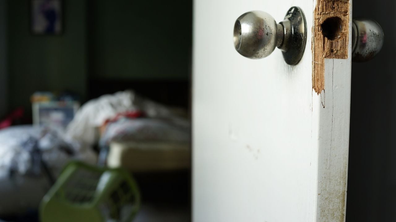 Broke down the door