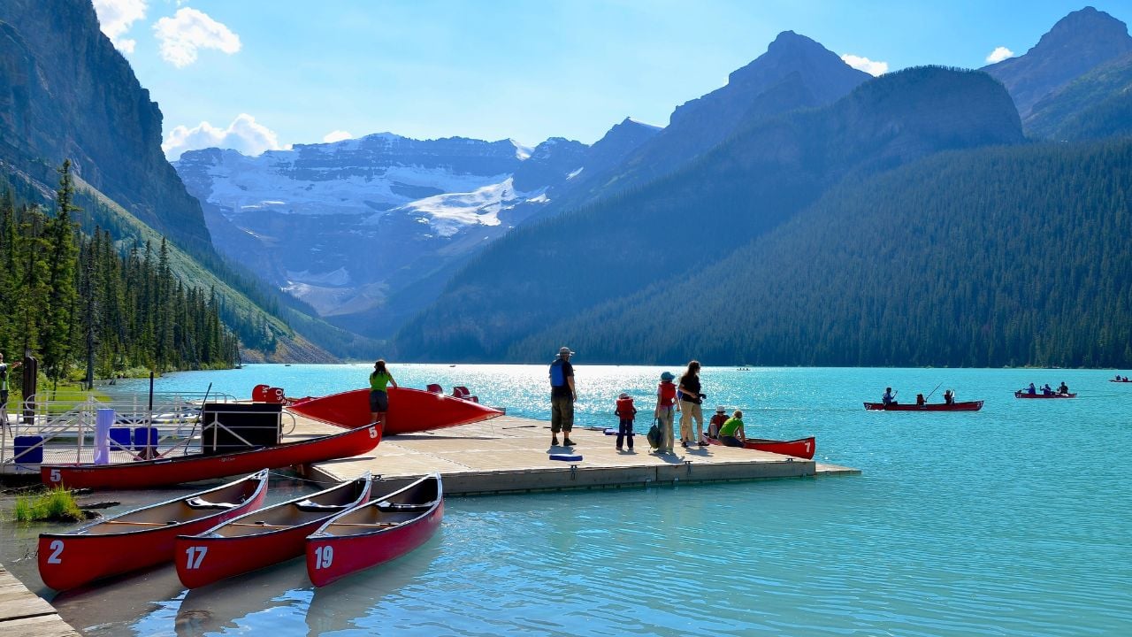 Lake Louise in Alberta, Canada