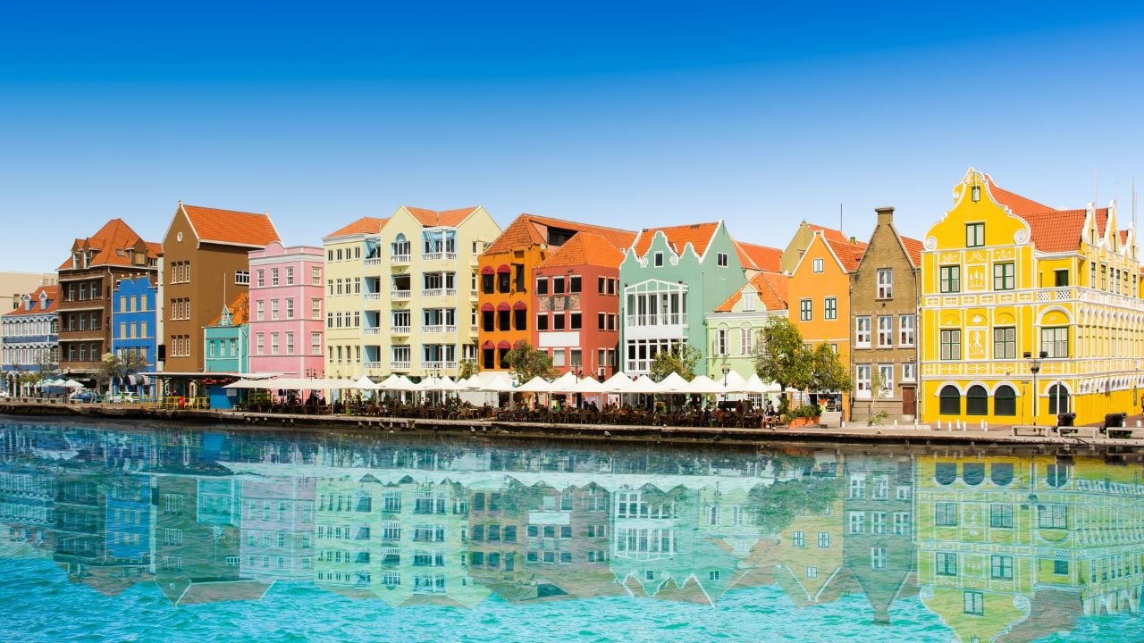 Waterfront in Willemstad, Curaçao