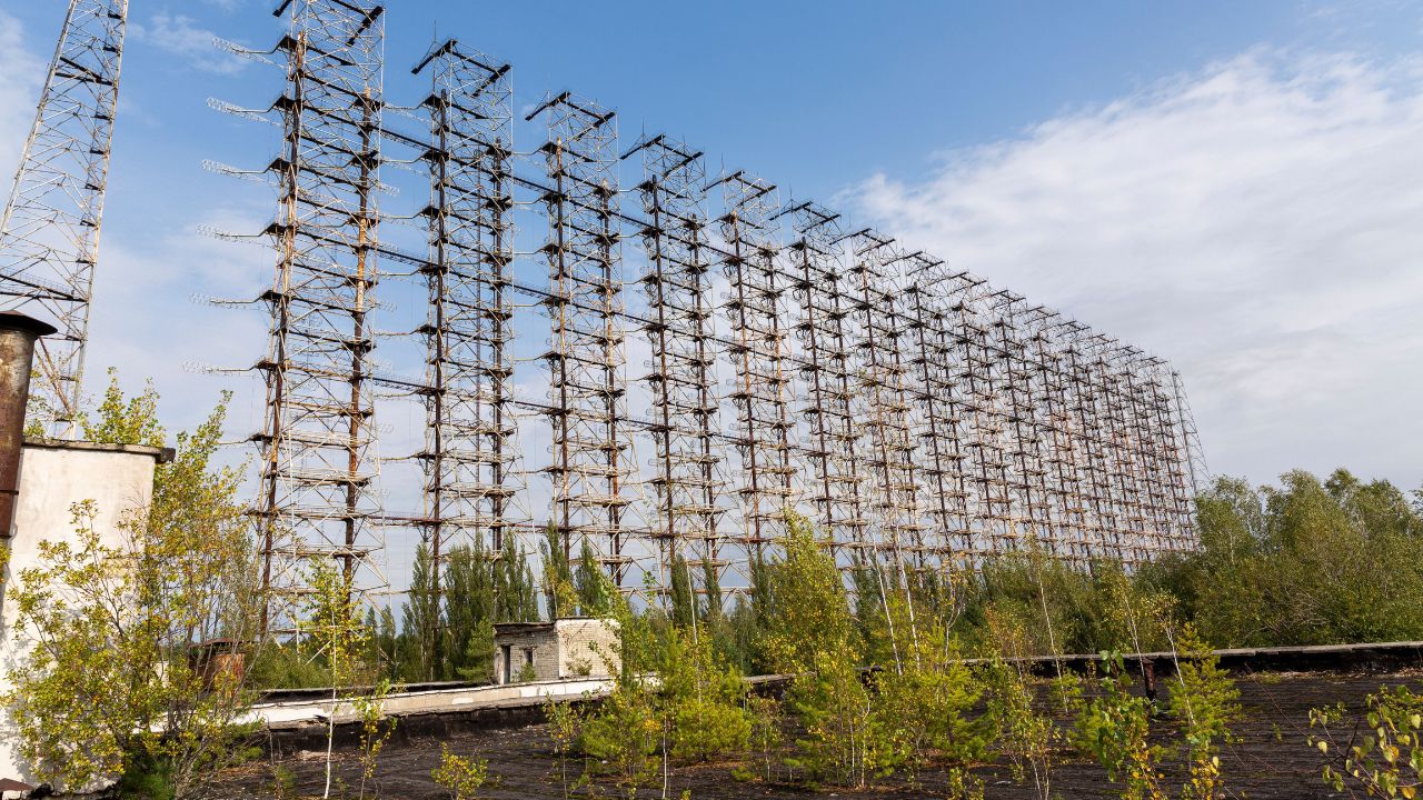 The Duga radar in the Chernobyl exclusion zone