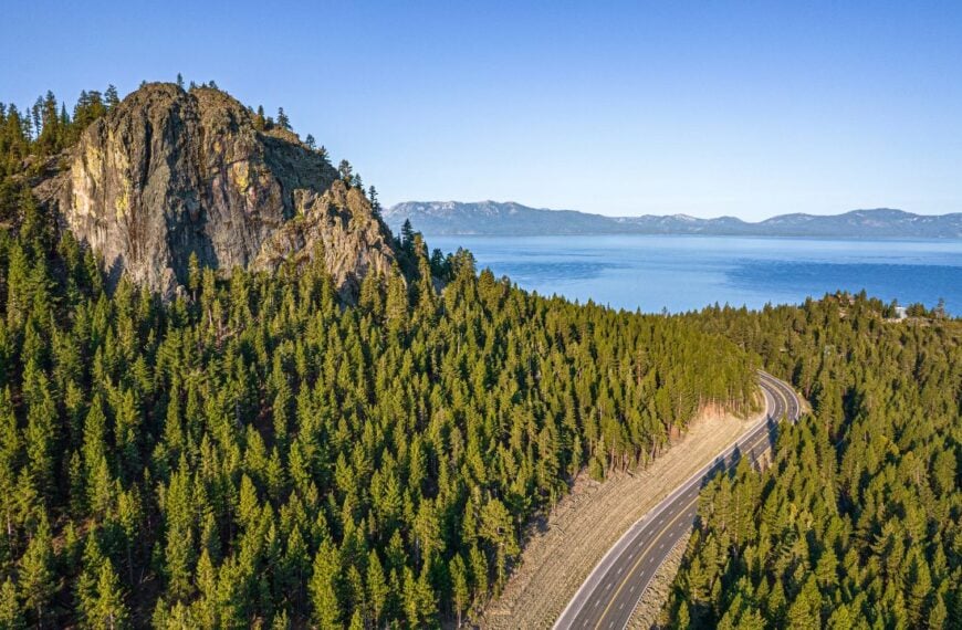 Lake Tahoe Sunrise in Summer