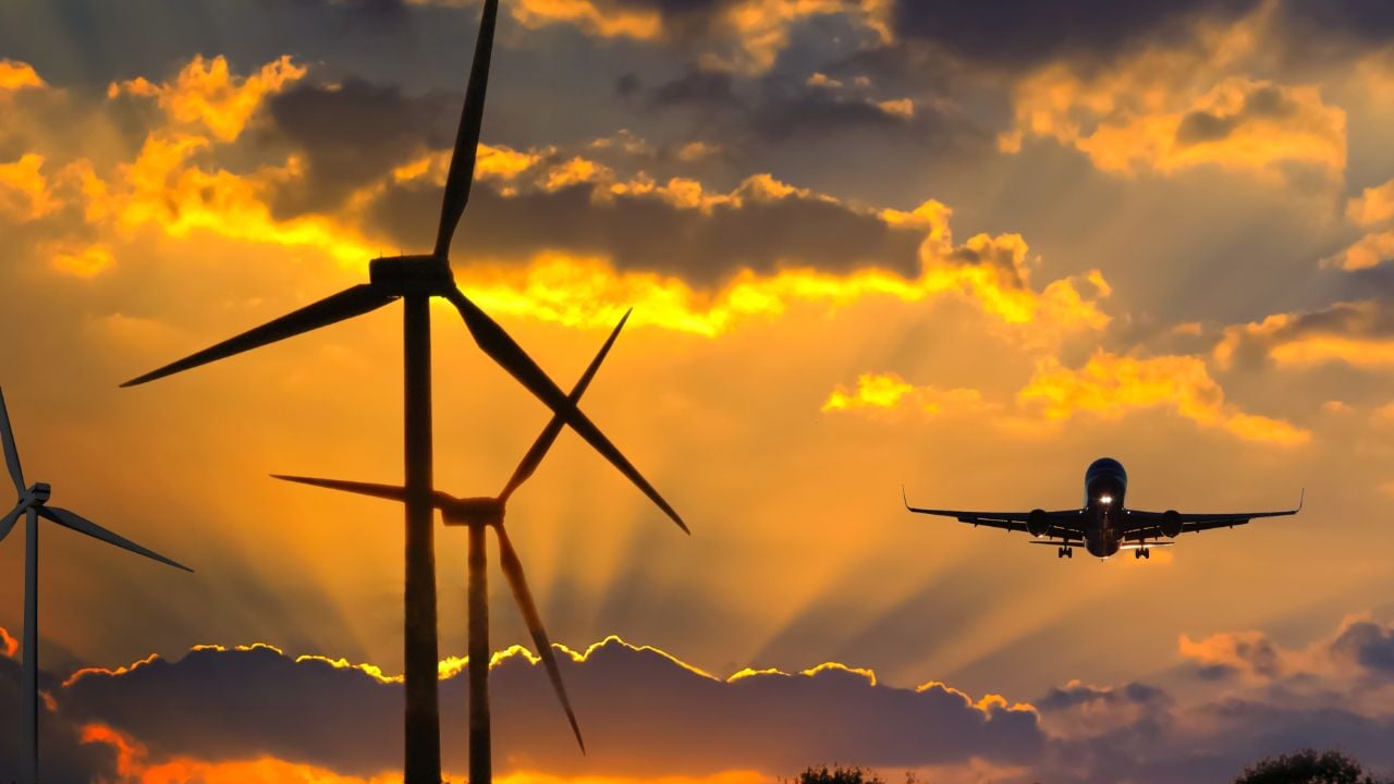 Climate emergency. Conceptual image symbolizing global problems of climate changes on our planet due to the emissions of CO2 - carbon dioxide