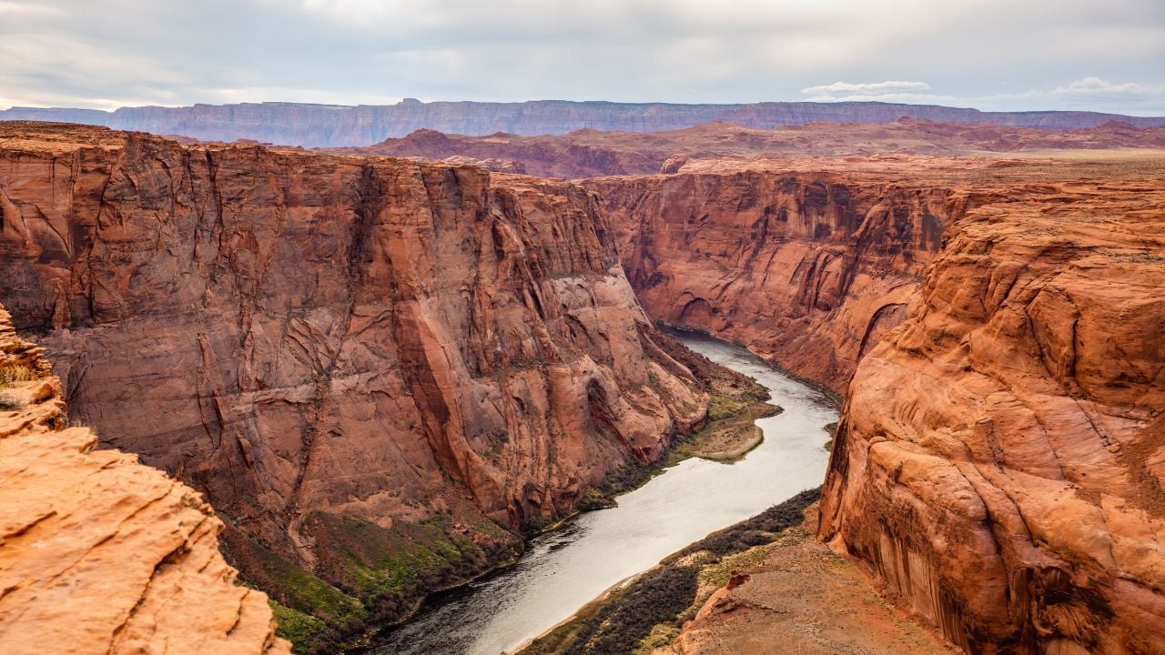 Great view of the Grand Canyon National Park, Arizona, United States. California Desert.