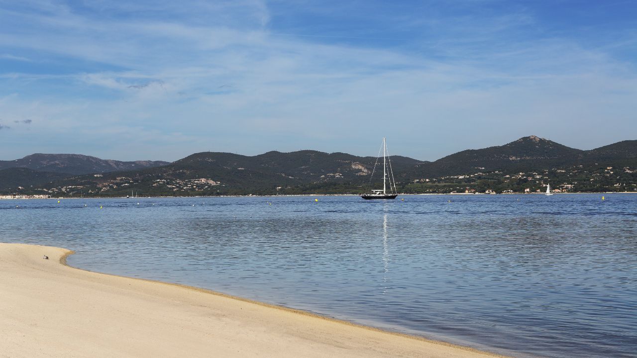 La Bouillabaisse beach in Saint-Tropez