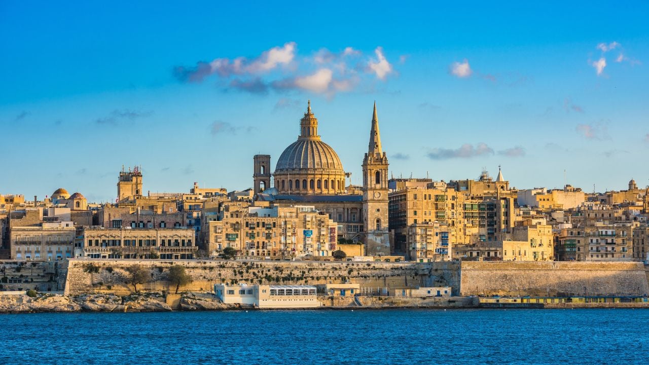 View of Valletta, the capital of Malta