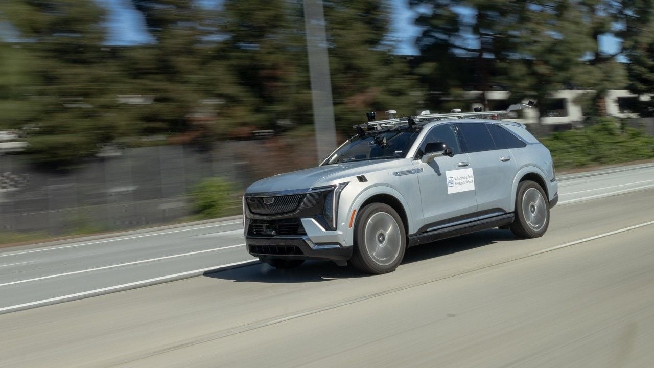 Cadillac IQ Test Vehicle for GM's self-driving technology