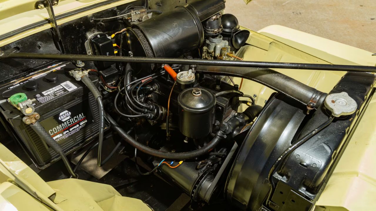 1948 Willys Jeepster “Go-Devil” inline-four engine