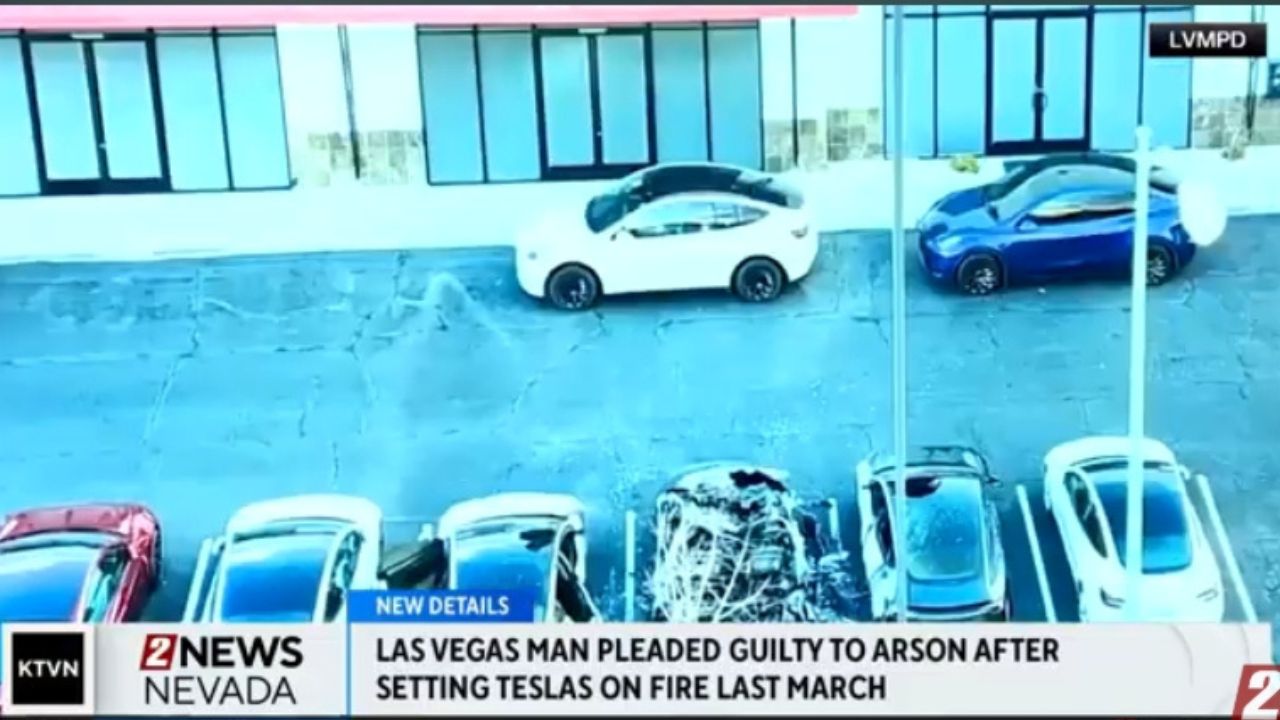 Las Vegas Man Admits to Firebombing Tesla Site, Faces Lengthy Prison Term.