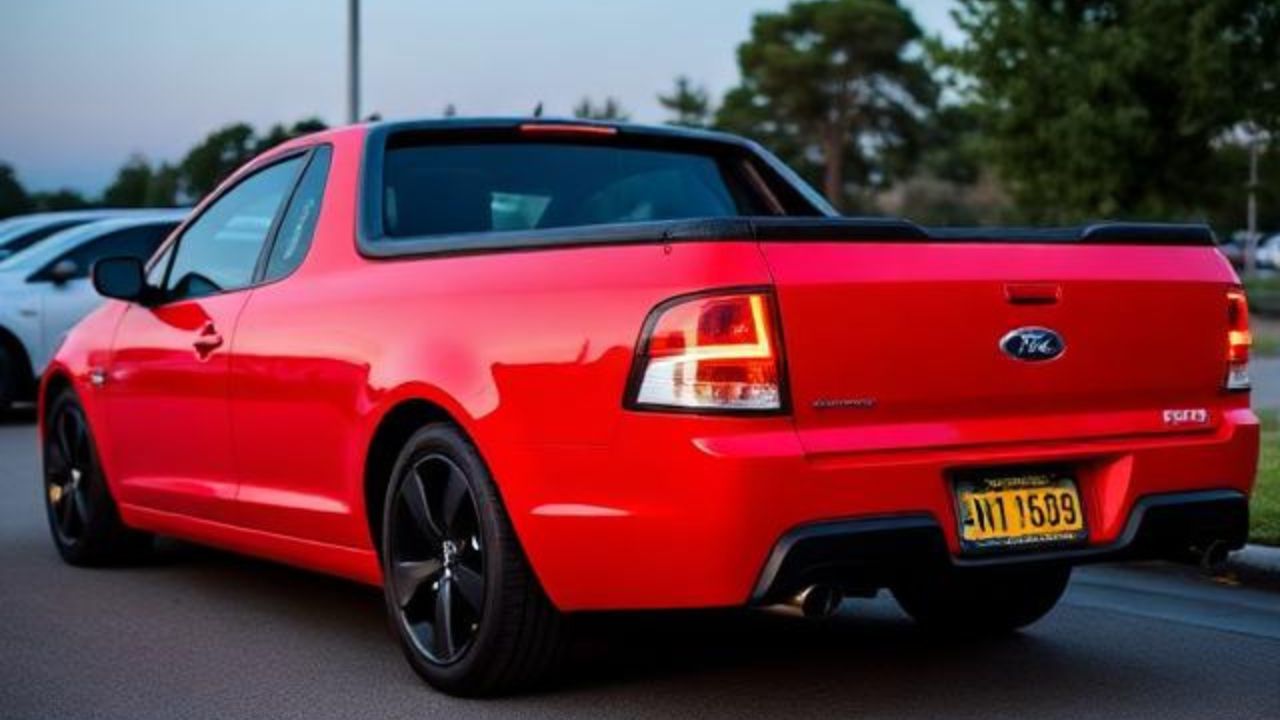 Ute pickup.