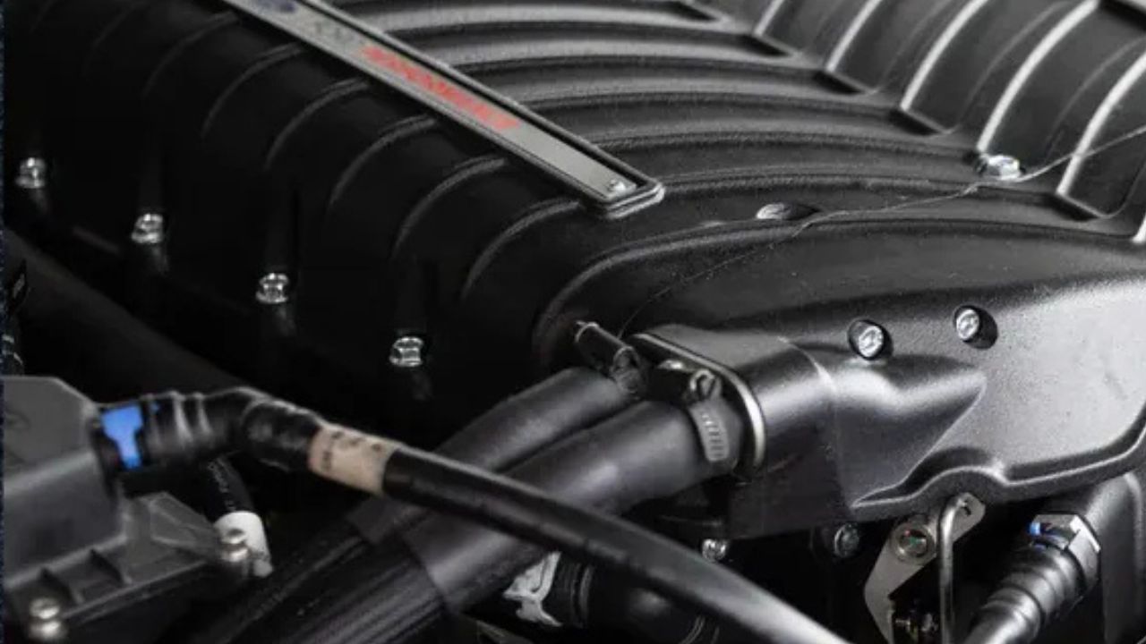 Ford-supercharged Coyote V8.