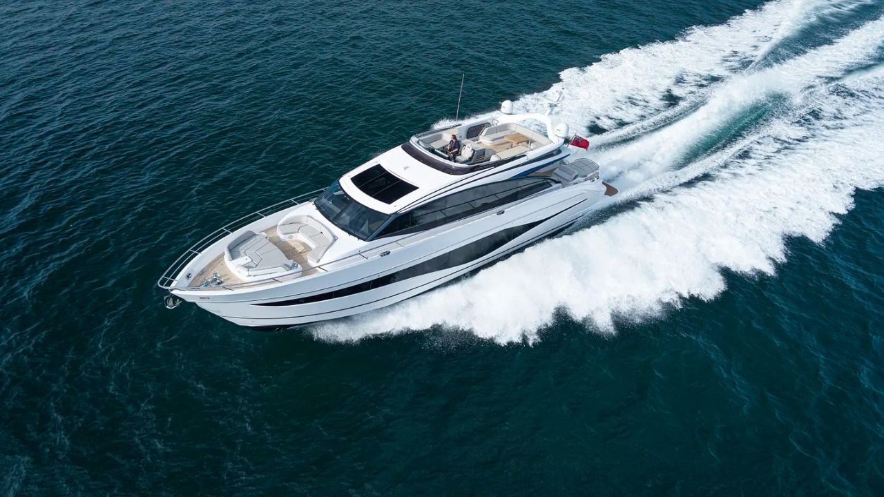 Yacht by Princess Yachts.