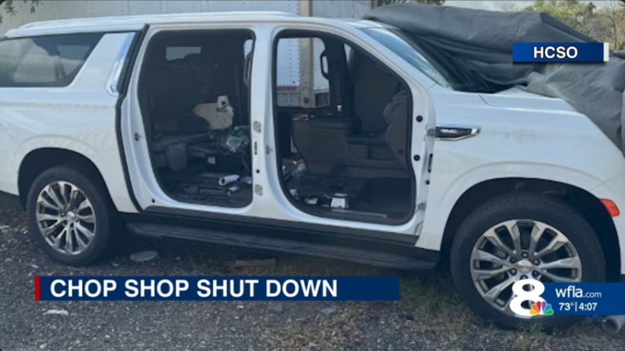 Three Arrested in Sophisticated Chop Shop Scheme Targeting High-End Cars.